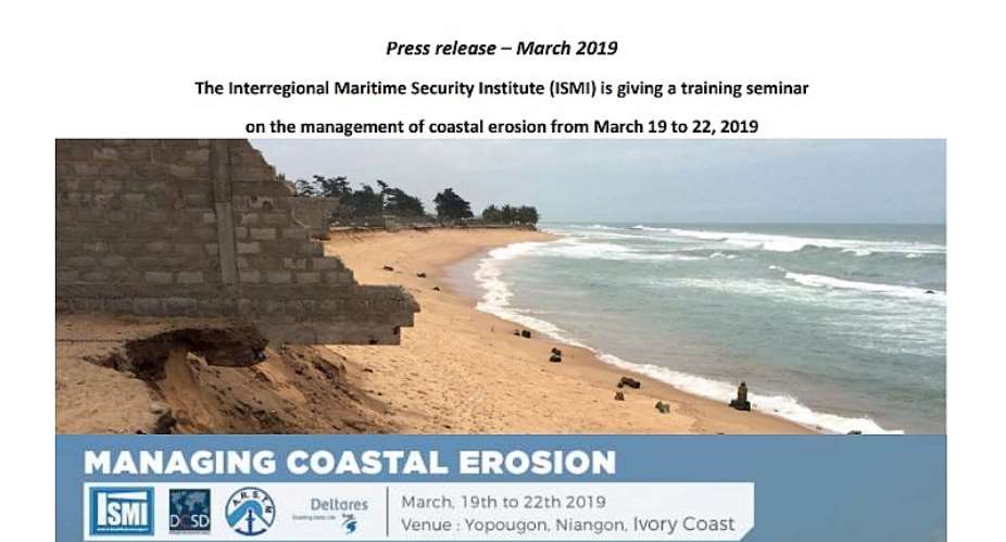 ISMI Trains 30 Officers On Coastal Erosion Management