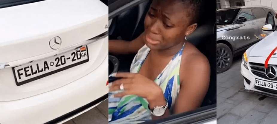 Medikal Surprises His Wife With A New Car Watch