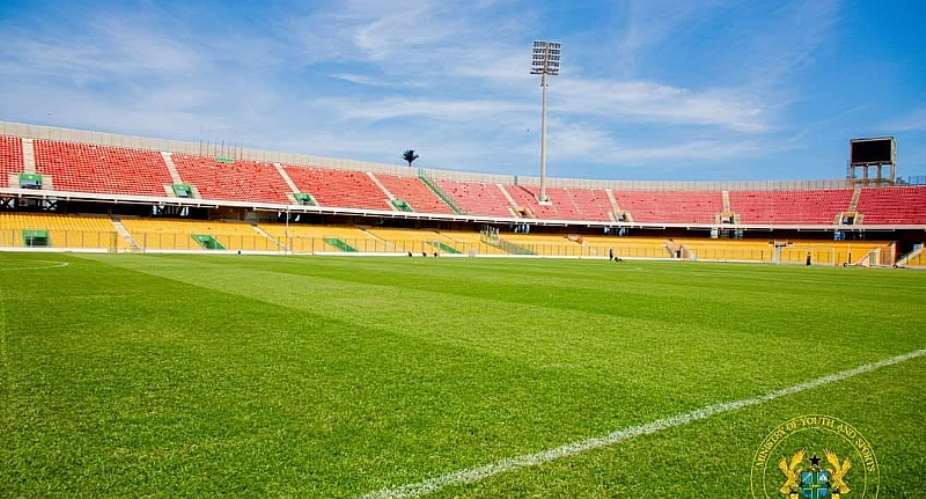 Otto Addo happy with the state of Accra Sports Stadium pitch - NSA DG, Yaw Ampofo Ankrah
