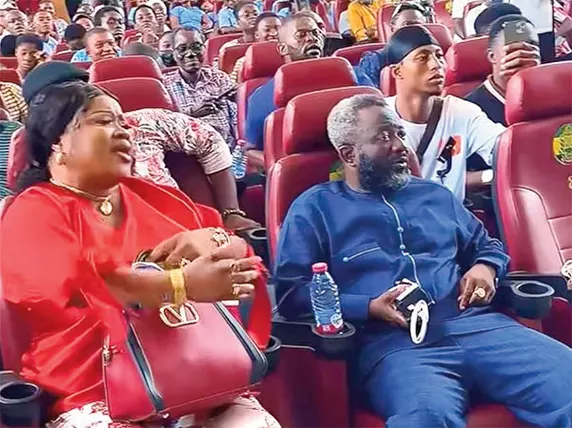 Mercy Asiedu and others at the event