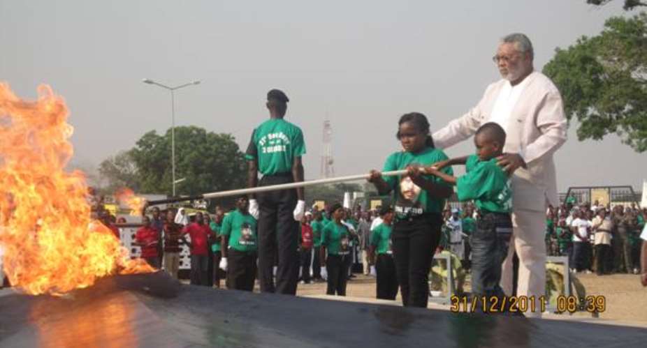 Former President Rawlings Marks 30 years of Revolution