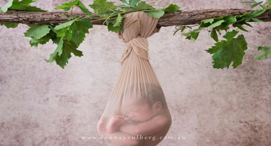 Photos Of A Newborn Baby's Photoshoot Got Users Of Social Media Talking