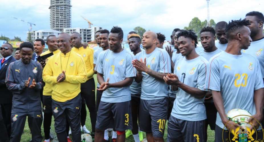 UPDATE: 21 Players Begun Black Stars Preps For Kenya Showdown