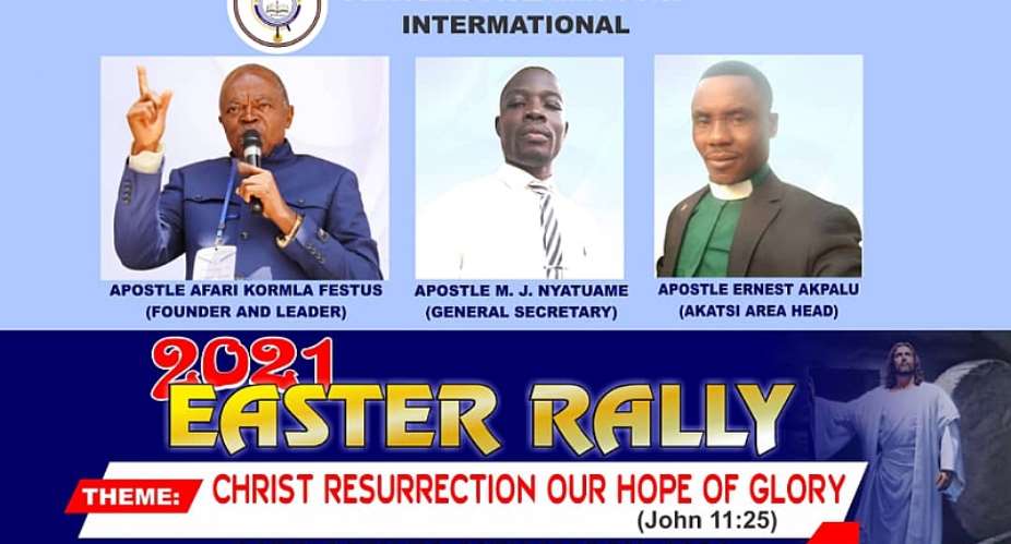 Pentecostal Ministry International sets 26th to 28th for this year's Easter Rally