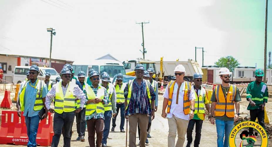 Parliamentary Select Committee on Sports inspect sites for African Games