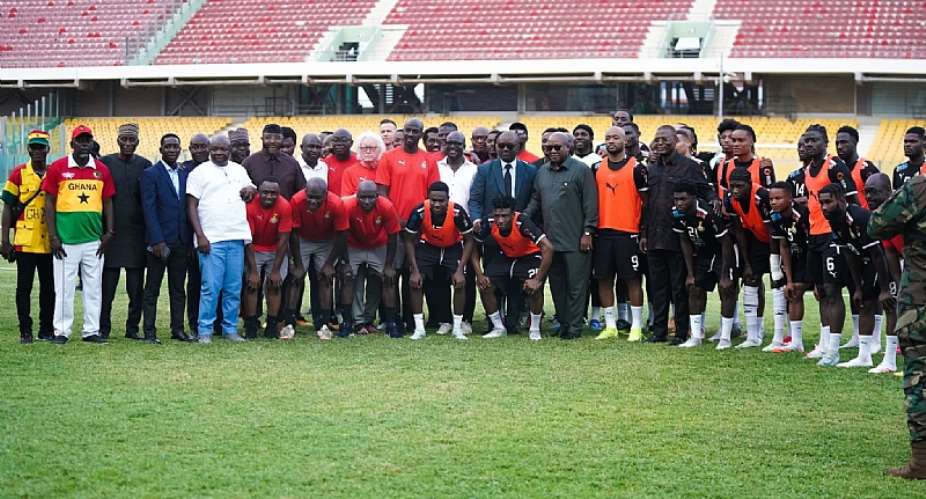 “We haven’t given up on you” – President Mahama encourages Black Stars