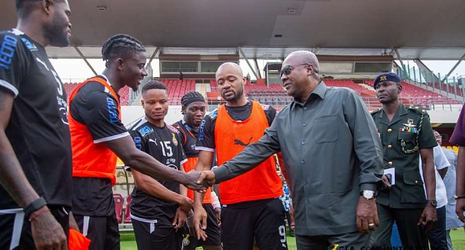 I have been advised to eat before watching Ghana v Chad game – President Mahama