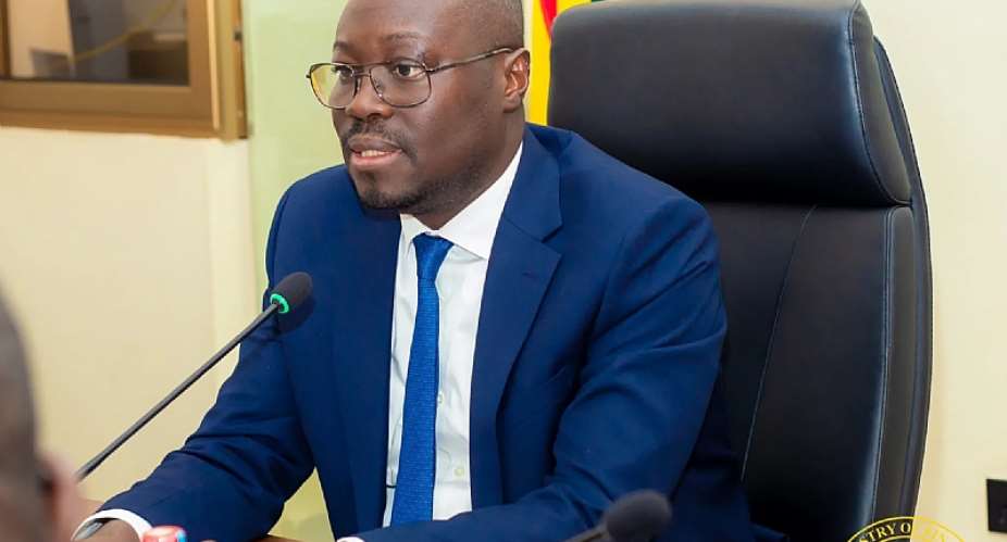 Finance Minister Dr. Cassiel Ato Forson