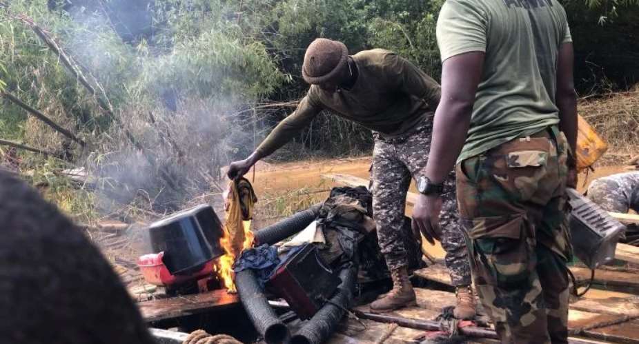 A/R: 47 impostors arrested for posing as military, national security operatives to extort monies at mining sites