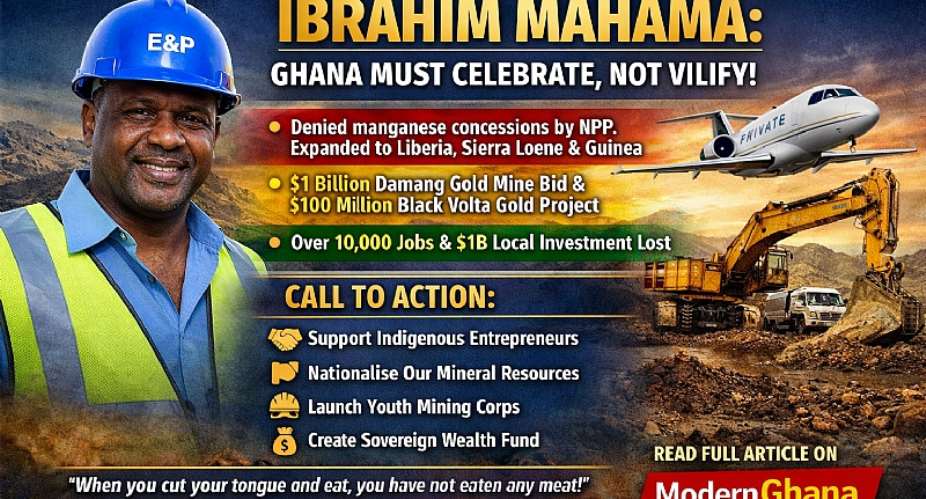 Ibrahim Mahama: A Role Model Vilified Instead of Celebrated