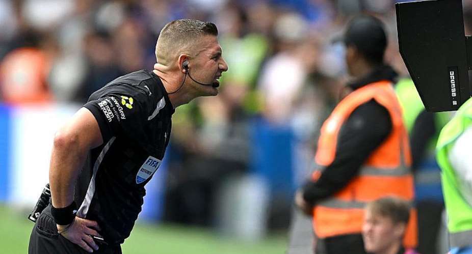Getty ImagesImage caption: Uefa believes, as time has passed, there has become an over-reach of VAR
