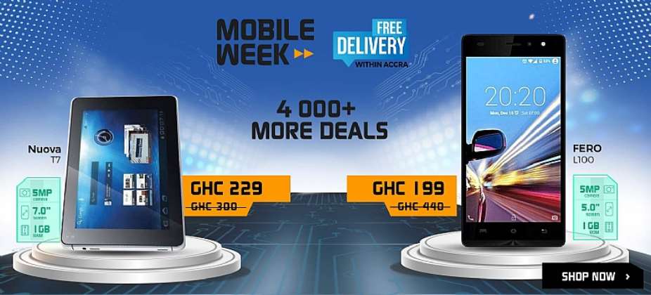 JumiaMobileWeek: Cheap Smartphones Below 500ghc