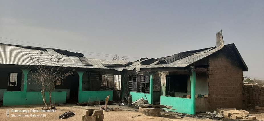 Immigration officer's residence razed down by fire in Zebilla
