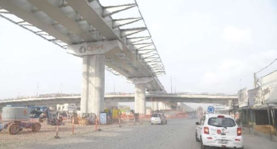 Work on Obetsebi Lamptey interchange stalled; contractor says no money – Abossey Okai spare part dealers