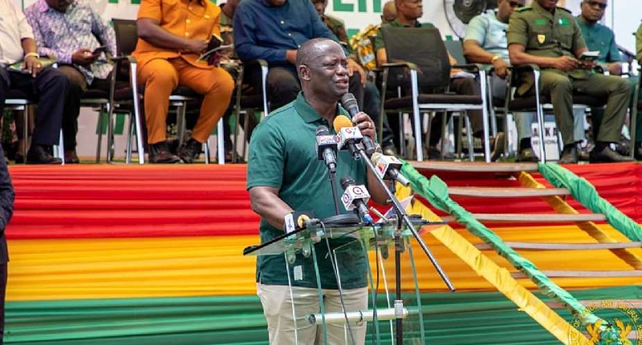 Minister of Lands and Natural Resources, Emmanuel Armah-Kofi Buah
