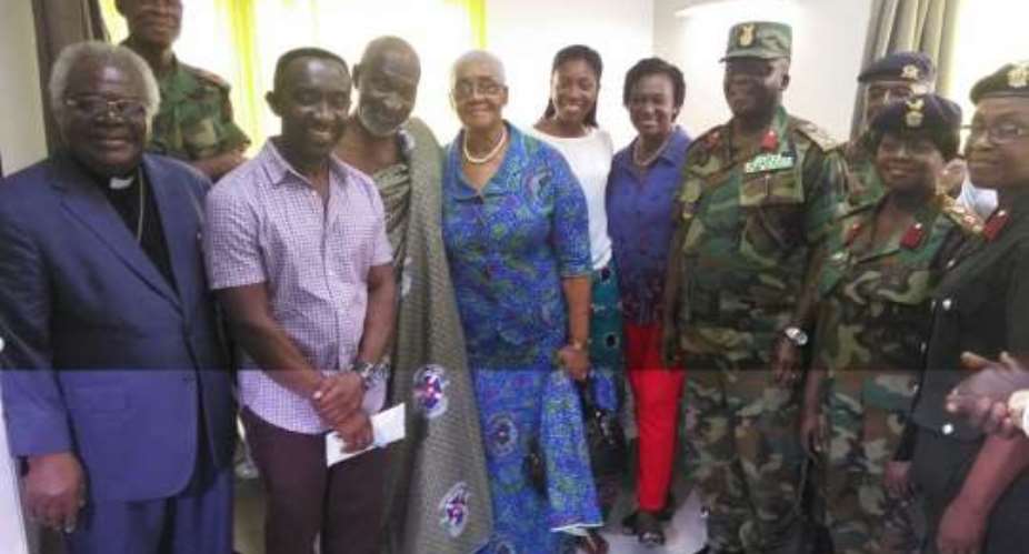 Amoakoh family refurbishes 37 Military Hospital Ward Room