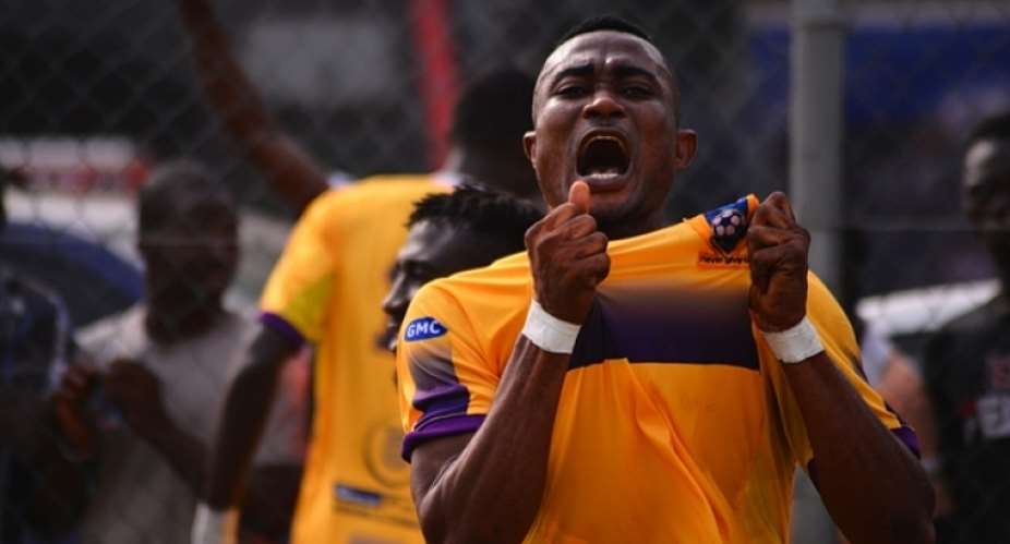 Medeama SC 1-0 Great Olympics: Prince Opokus Strike Seals Win For Yellow And Mauves