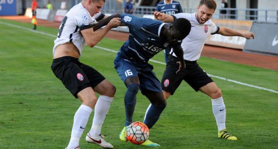 Ghanaian striker Kwame Karikari steals show with hat-trick for Stal Kamianske in Ukraine