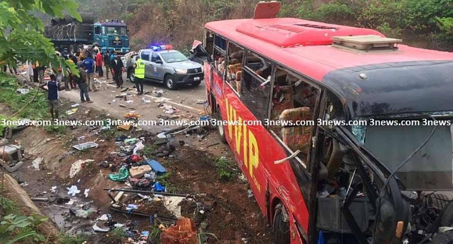 Scores Burnt Alive In Gory Kintampo Accident