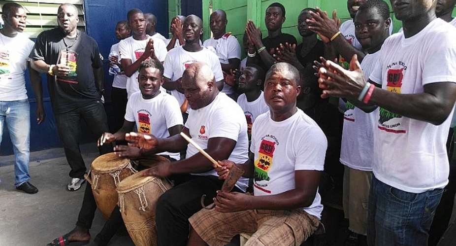 Ghana Boxing Supporters Union GBSU Wish Black Stars And Black Meteors Victory in Double Header