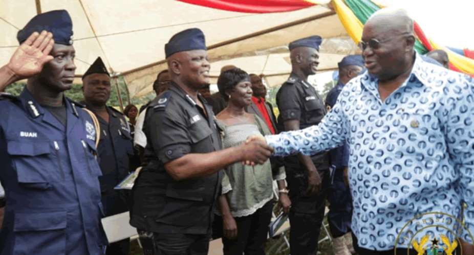 Akufo-Addo Charges Police To Implement Ebony Committee Report