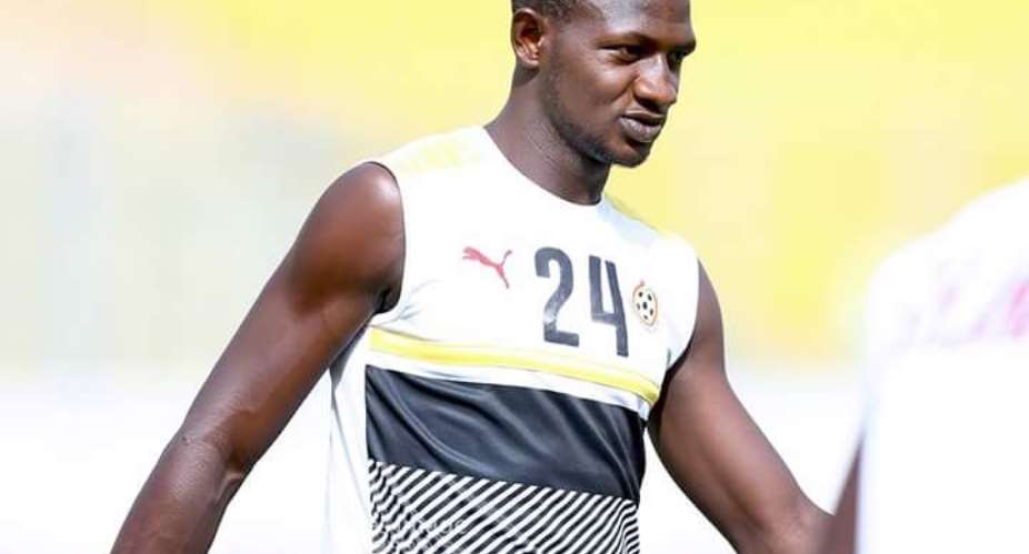 Black Stars defender Nicholas Opoku