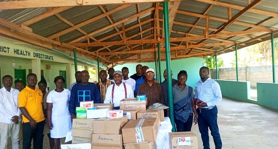 Fomena and Assin Bereku Health Centers get medical support