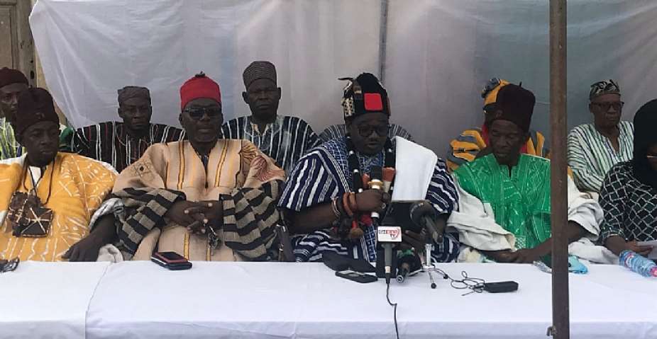 Arrest, prosecute imposter chief Seidu Abagre to bring lasting peace to Bawku — Kusasi Chiefs in Accra charge govt