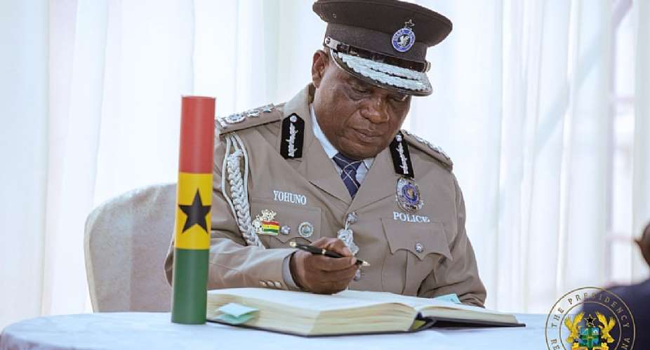 IGP Yohuno promises to address pending police promotions, welfare issues