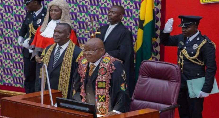 Ghana-US Military agreement: Speaker Walks Out Of Parliament!