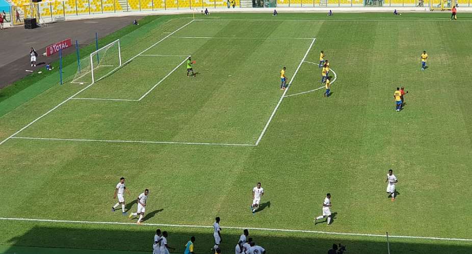 AFCON U23 QUALIFIER: Ghana Survives Early Scare to Beat Gabon 4-0