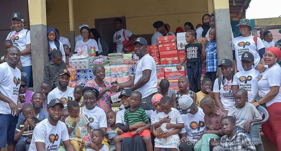 Thoughts Of A Nima Boy: We All Can Give Of Ourselves; OP Studios Shows The Way At Rising Star Orphanage, Dodowa