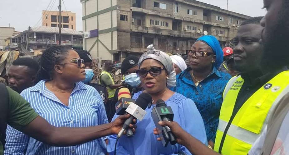 Gender Minister visits Adum fire victims, assures support