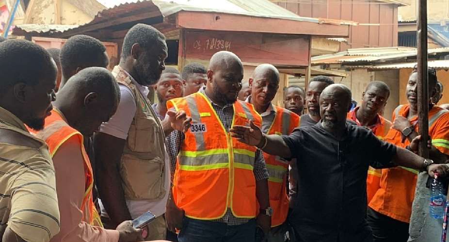 Were not taking away your shops after reclamation — NADMO assures victims of Adum fire