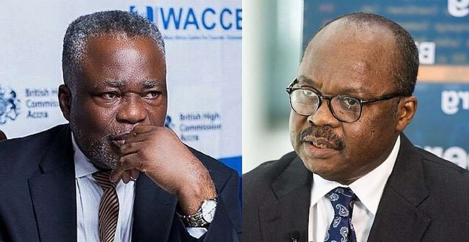 Col. (Retired) Festus Aboagye and former Bank of Ghana (BoG) Governor Dr. Ernest Addison