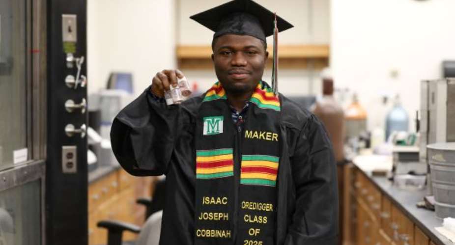 From Tarkwa to Montana: How Isaac Joseph Cobbinah Found His Path in Rare Earth Research