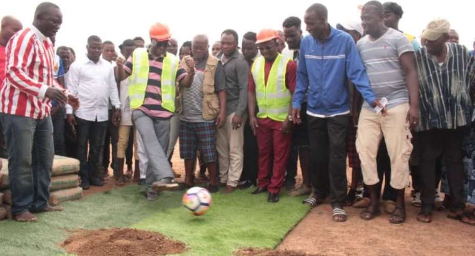 Construction Of Hohoe Sports Stadium Takes Off