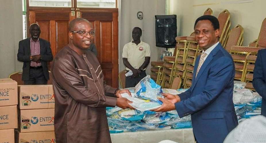 COVID-19: Pentecost Church Donate PPEs To Health Ministry