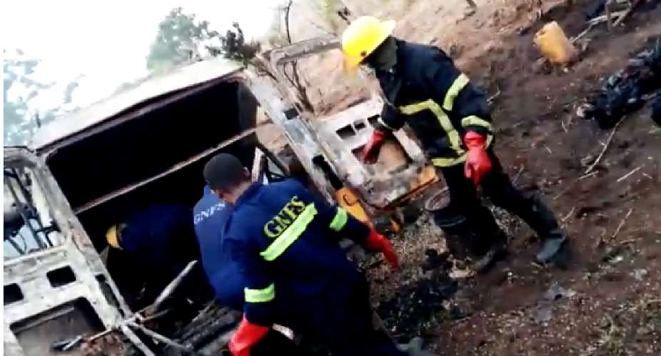 Kintampo Crash: Mass Burial For 25 Unclaimed Bodies