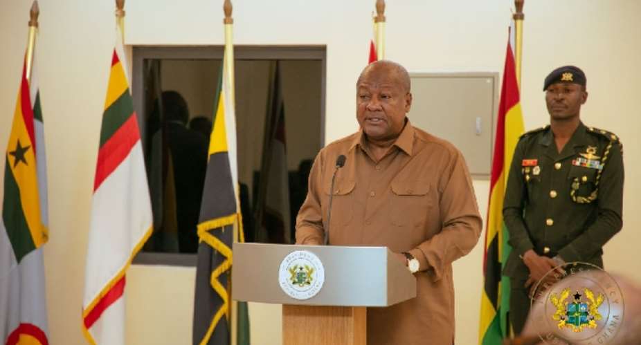 President Mahama urges new Armed Forces Council to uphold excellence, integrity