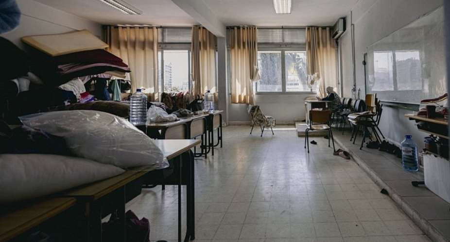 Displaced families in Lebanon continue to face growing needs as the crisis deepens, with many seeking shelter and support across the country. Photo: IOM 2026/Raber Aziz