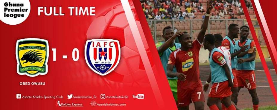Wrap Up Of GHPL Week 2... Asante Kotoko Record First Home Win, Liberty Professionals Stunned By WAFA