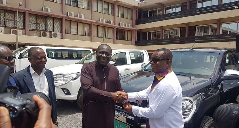 Ghana Meteorology Gets 15 Vehicles To Boost Operations