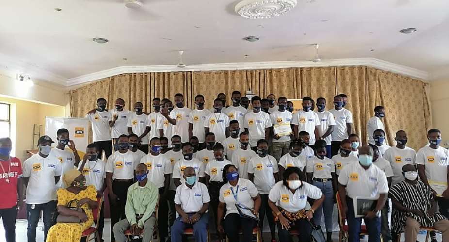 MTN Foundation commissions phase II of NYEEP; 50 people benefit