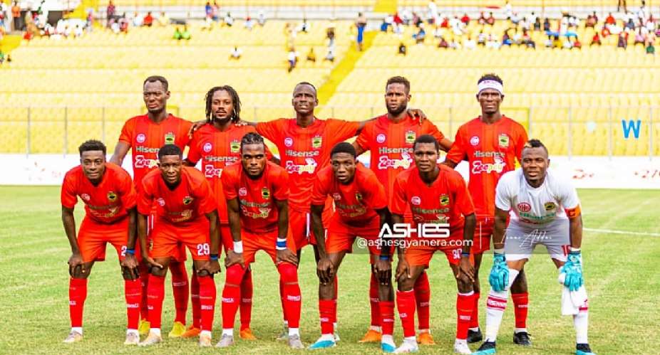 202324 GPL: Asante Kotoko charged with misconduct following alleged fans behaviour
