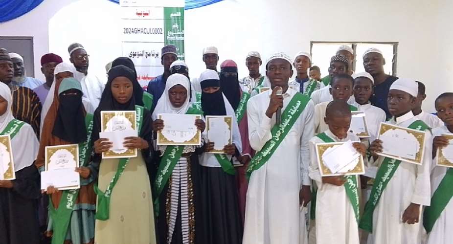DirectAid, Bayt African Charity Held Quran memorization competition In Eastern Regional