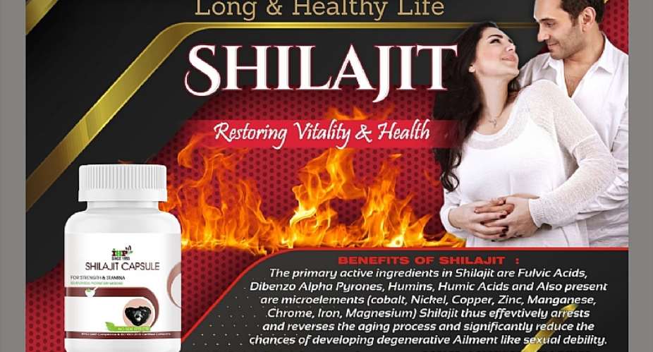 Shilajit: potential natural cancer treatment, regulates heart rate, treats infertility, diabetes, and sexual function