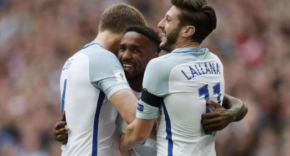 Jermain Defoe scores on England return in comfortable win
