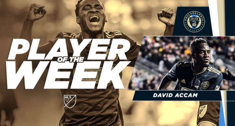 David Accam Voted MLS Player of the Week
