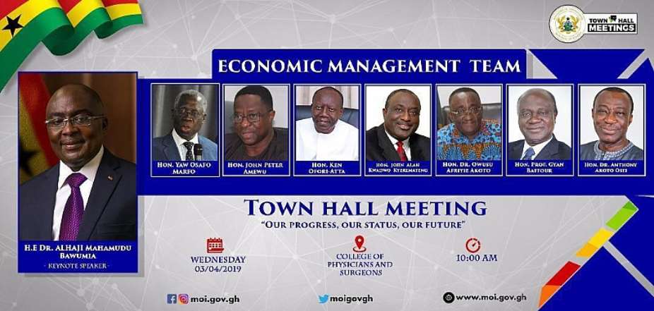 Bawumia, 7 Ministers To Speak On Economy